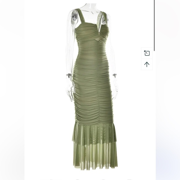 Maternity Baby Shower / Wedding Guest Dress, Large - Picture 2 of 3